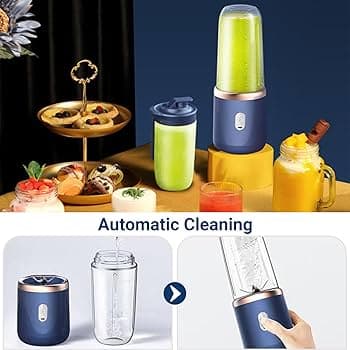 Elektryczny kubek do wyciskania soku Przenośny bezprzewodowy blender do owoców Mini wielofunkcyjna sokowirówka kuchenna Ładowanie przez USB Kubek do wyciskania soku na zewnątrz